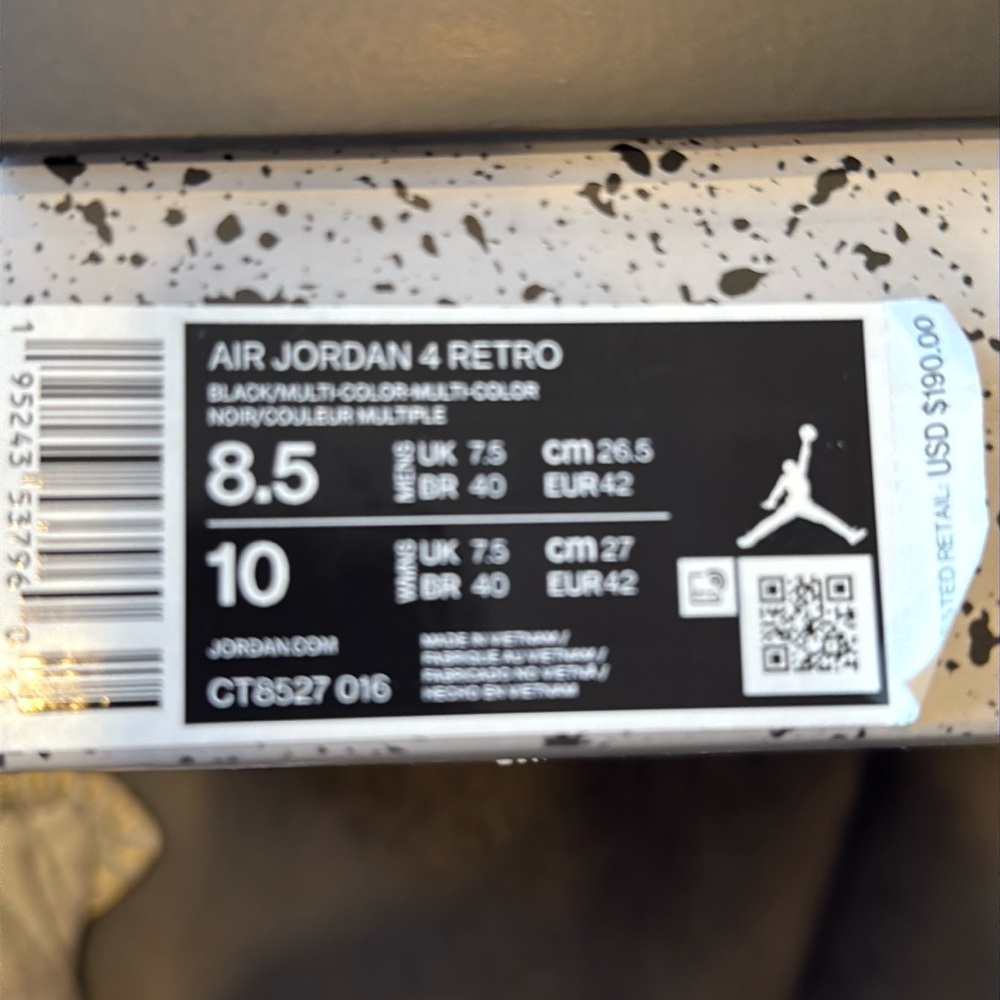 Air Jordan 4 retro